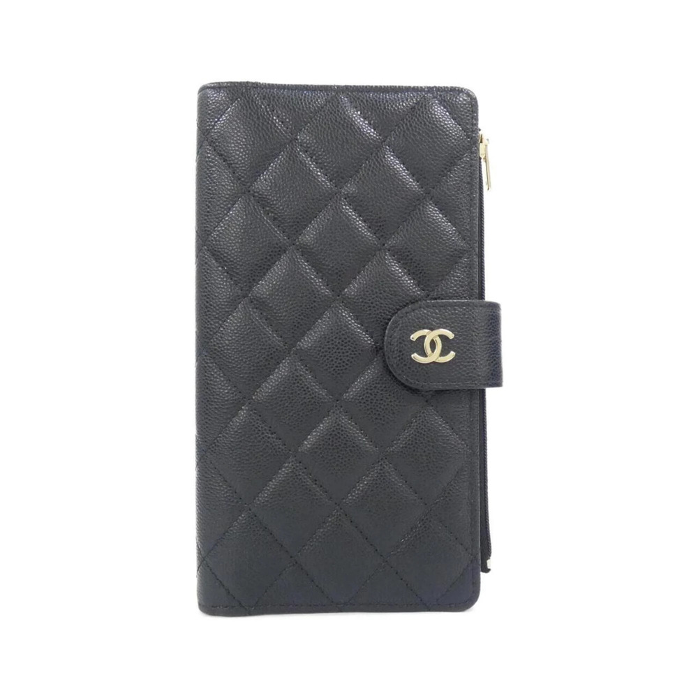 CHANEL Authentic Black Wallet